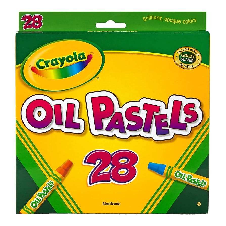 Crayola Oil Pastels, School Supplies, Kids Indoor Activities At Home, 28 Assorted Colors | Amazon (US)