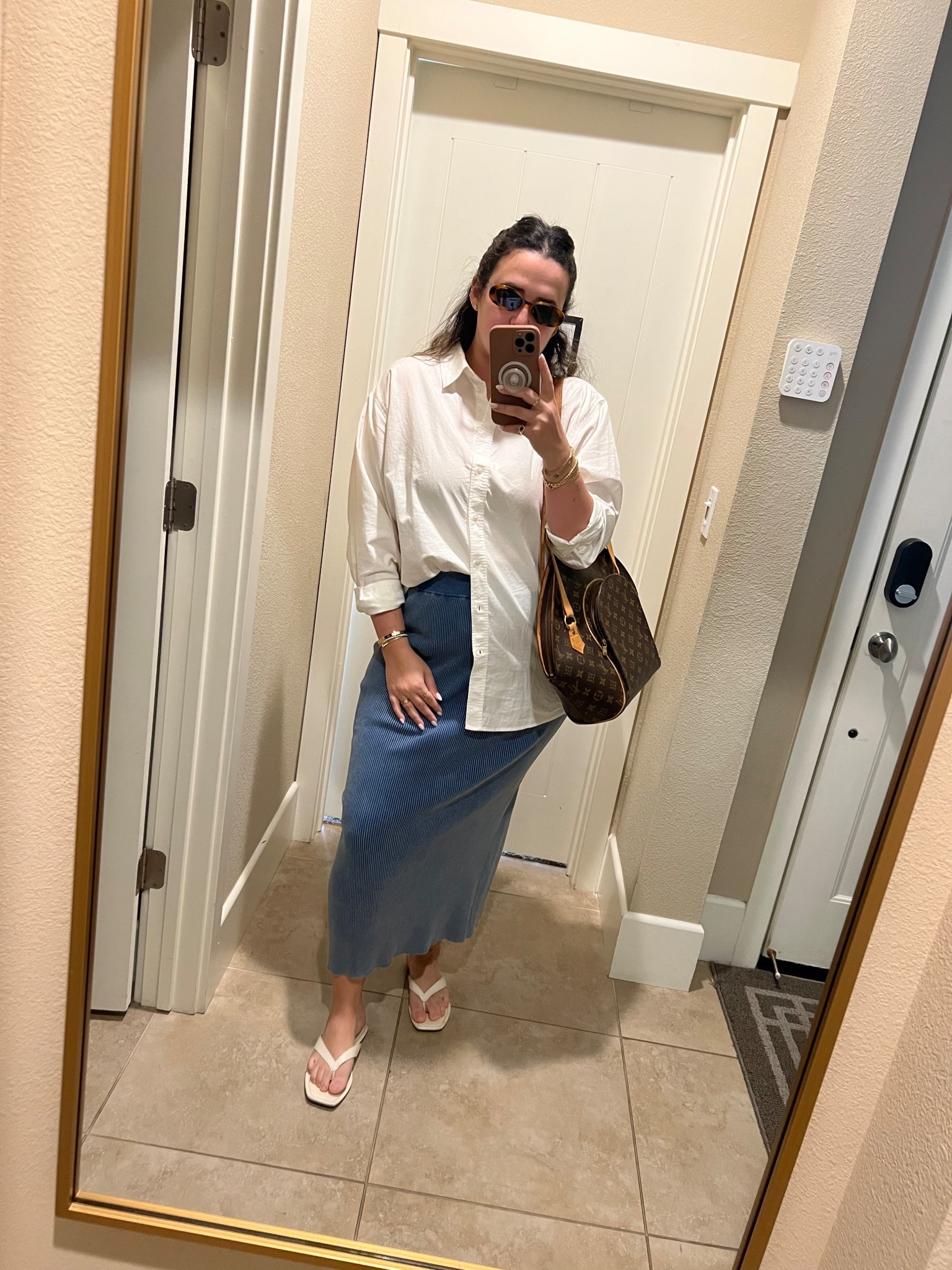 Skirt is old but linked a couple similar options.

#LTKootd #LTKSpringSale #LTKdayinmylife