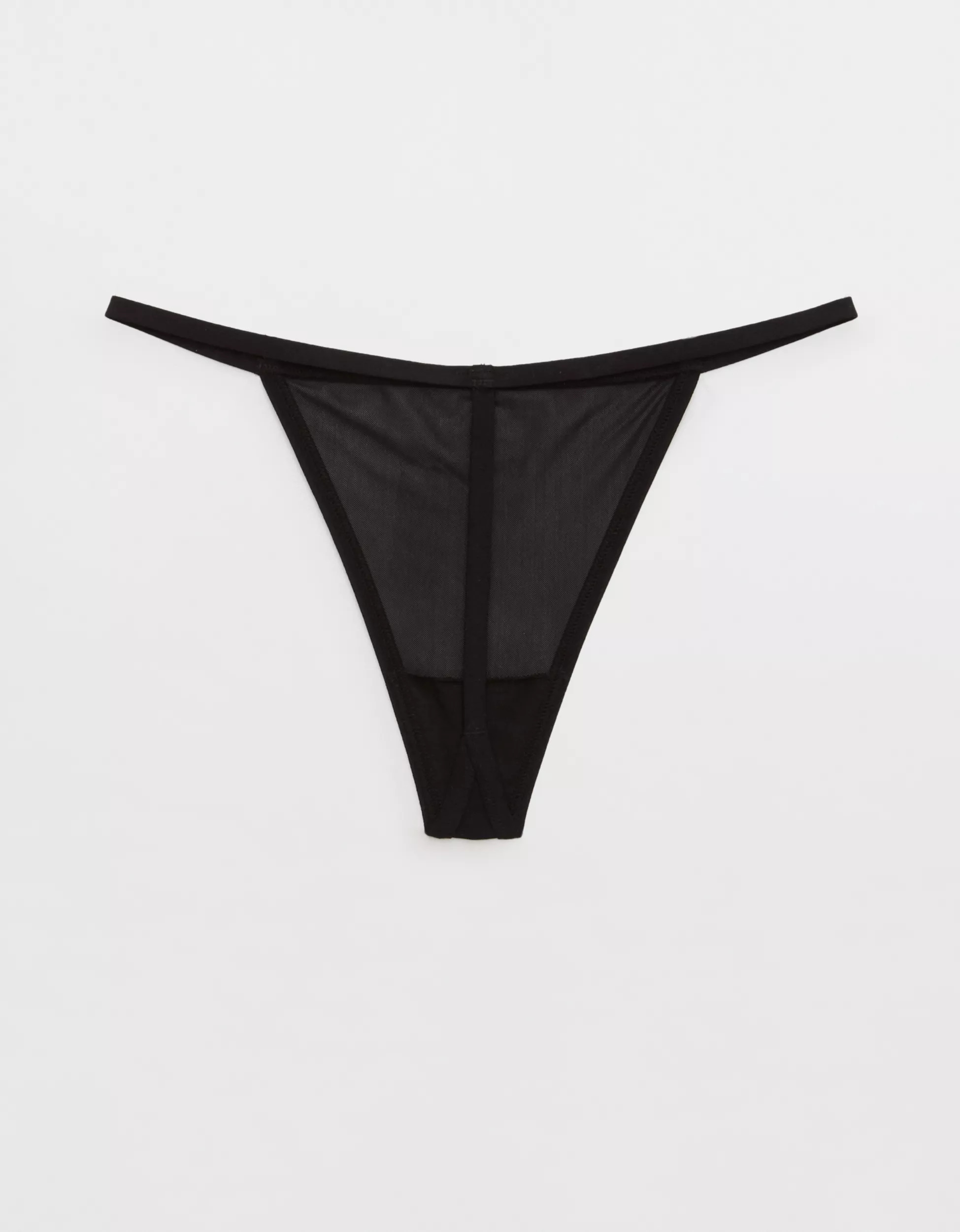 SMOOTHEZ Mesh String Thong Underwear | Aerie