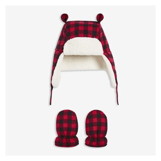 Trapper Hat and Mitts Set | Joe Fresh