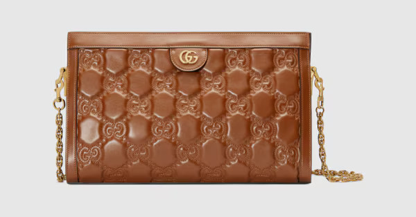 Gucci GG Matelassé leather medium bag | Gucci (US)