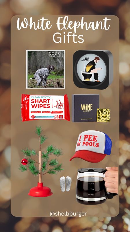 White Elephant Gift Ideas - all from amazon 

#LTKHoliday #LTKCyberWeek #LTKGiftGuide