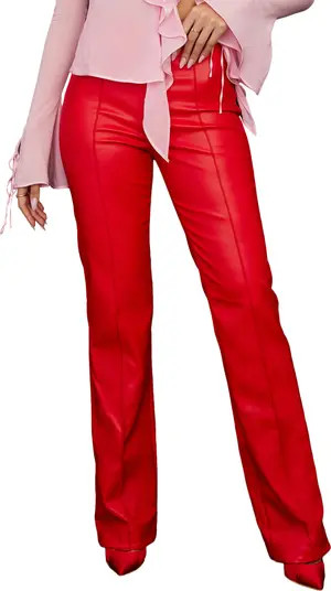 Elenaora Faux Leather Trousers | Nordstrom