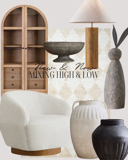 Missing high and low furniture and decor! Loving this sculptural Easter bunny, the vases and arched cabinet. 

#LTKSeasonal #LTKstyletip #LTKhome