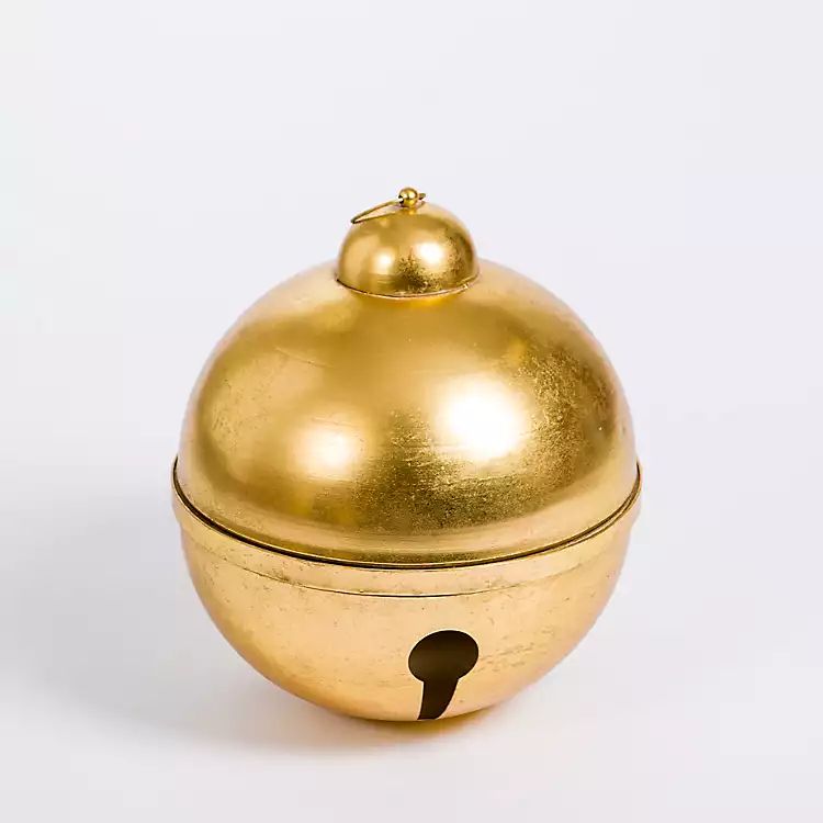 Gold Bell Figurine, 16 in. | Kirkland's Home