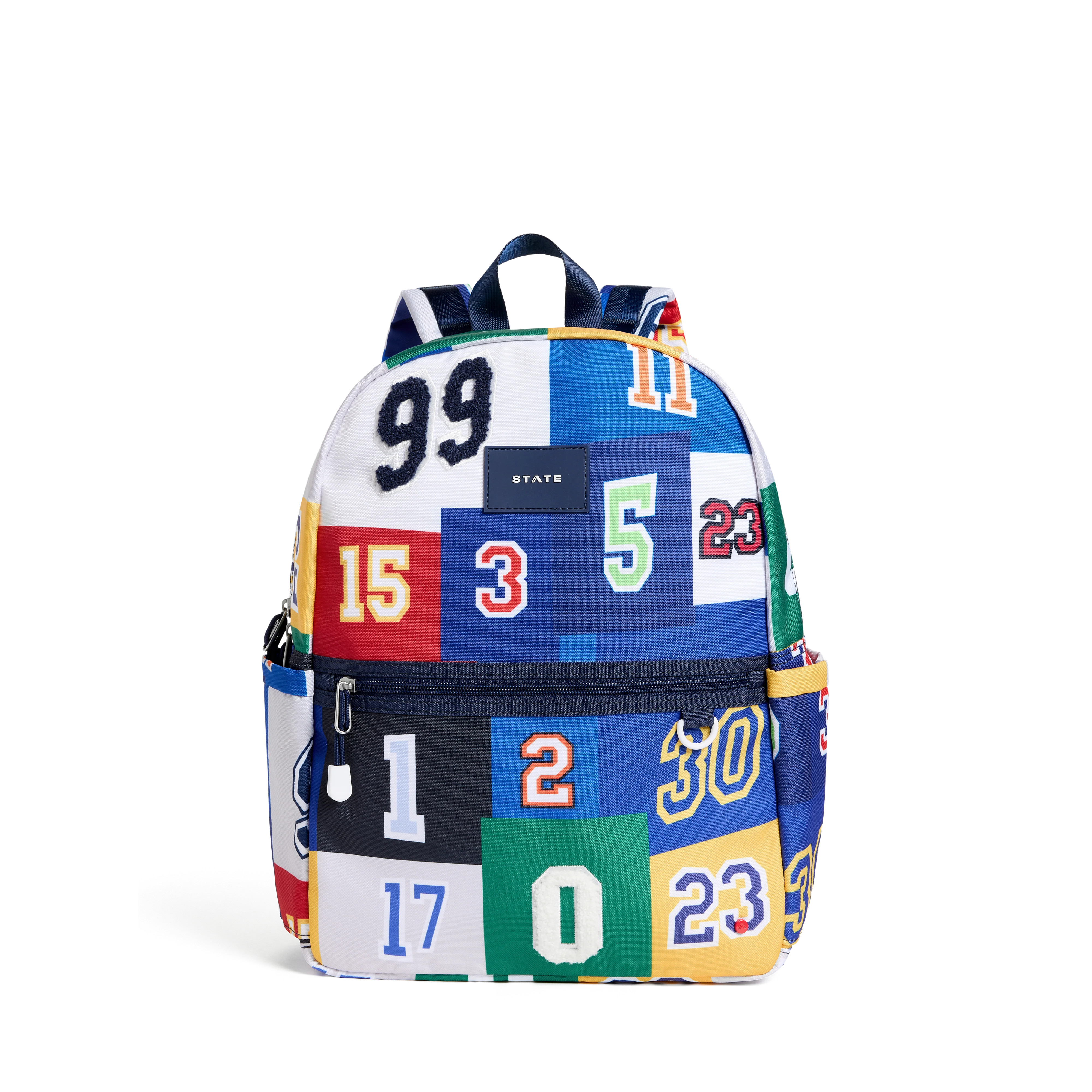 STATE Bags | Kane Kids Travel Backpack Polyester Canvas Varsity Numbers | Back to School | Travel... | STATE Bags