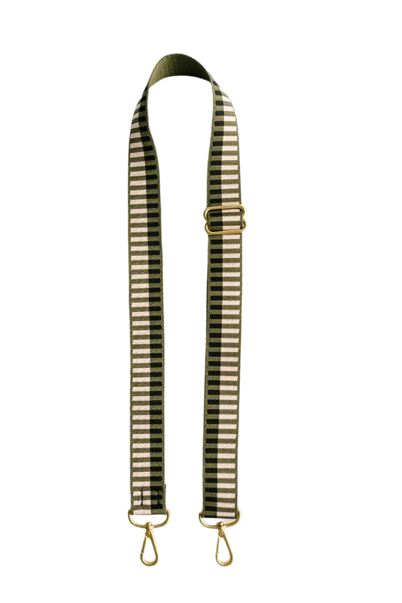 Guitar Strap | Geo Olive | R. Riveter