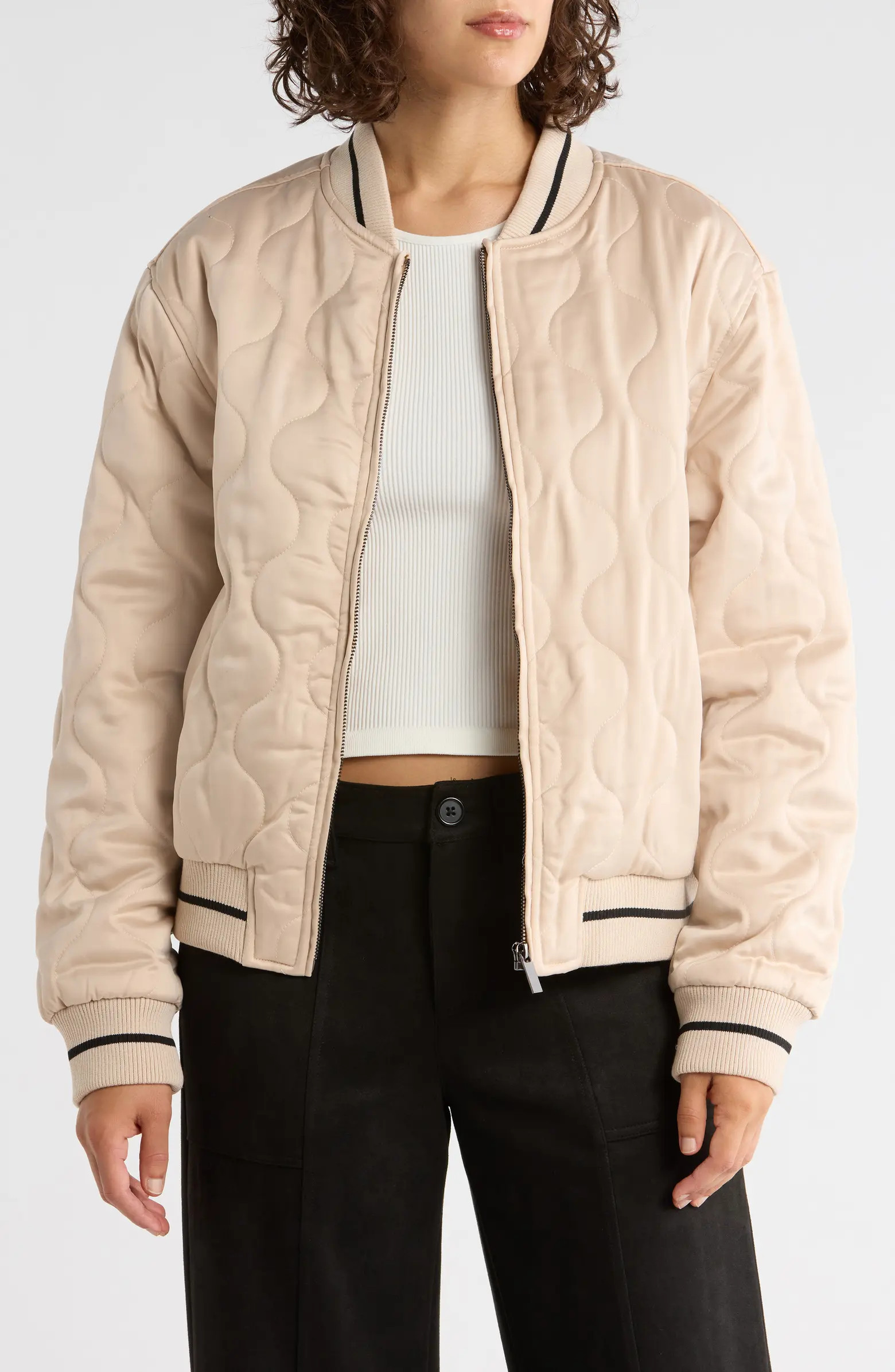 Sanctuary Je T Aime Onion Quilted Bomber Jacket | Nordstromrack | Nordstrom Rack