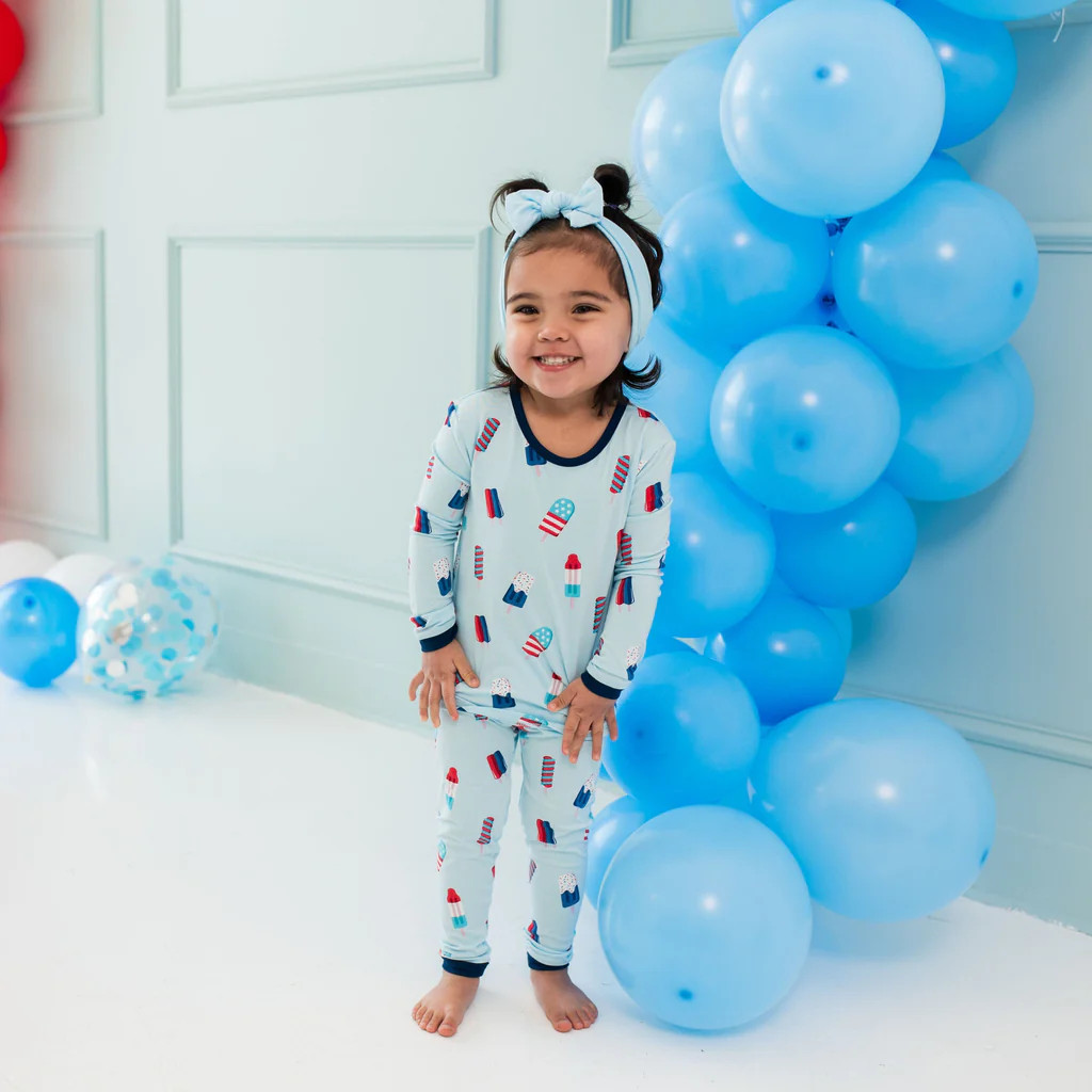 Long Sleeve Pajamas in Popsicle | Kyte Baby