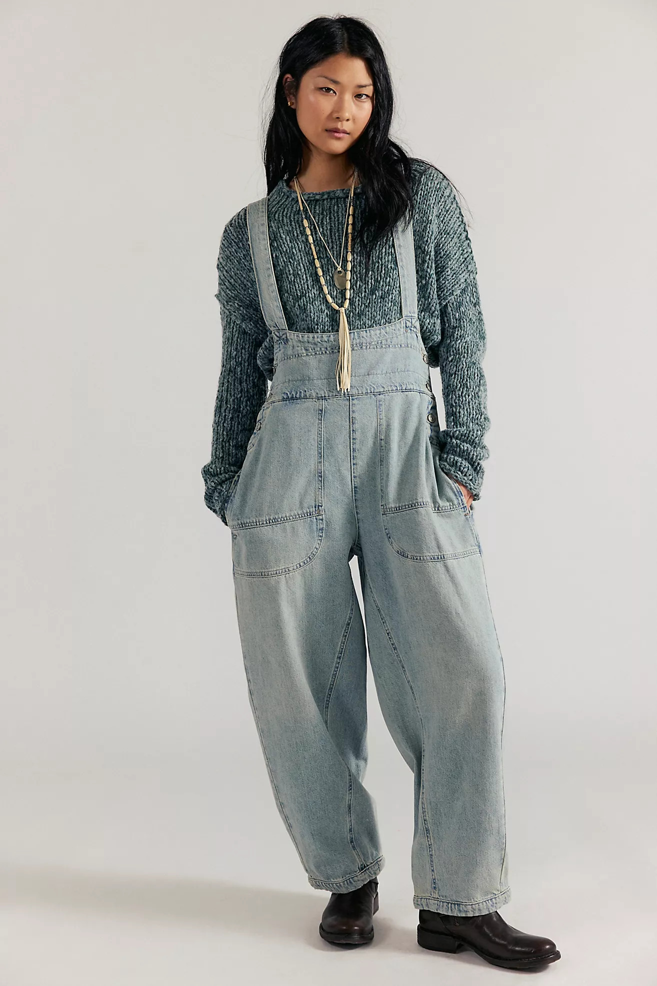 We The Free Felix Denim Overalls | Free People (Global - UK&FR Excluded)