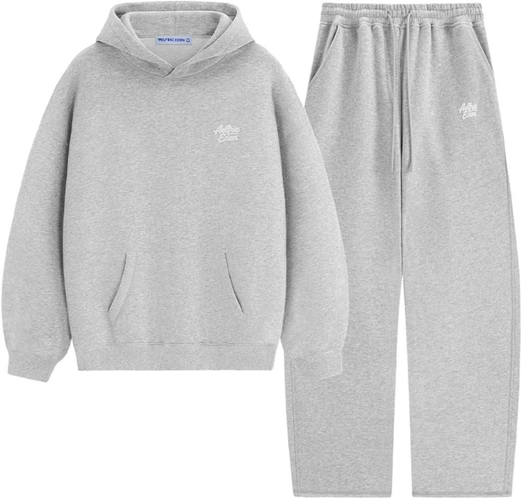 Aelfric Eden Sweatsuits Women 2 Piece Outfit Fall Fleece Tracksuit Matching Oversized Hoodies Bag... | Amazon (US)
