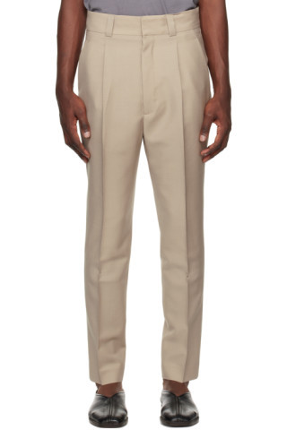 Fear of God - Beige Suit Trousers | SSENSE