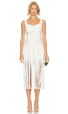 ROBE MIDI FRANGES À LA BASE DARBY from Revolve.com | Revolve Clothing (Global)