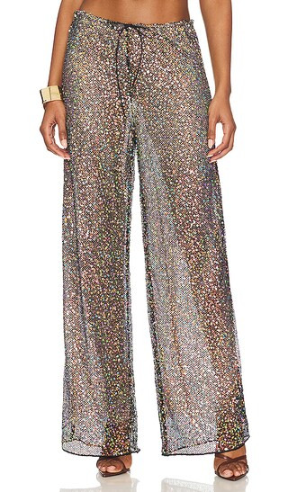 Netquins Pants in Black & Multicolor | Revolve Clothing (Global)