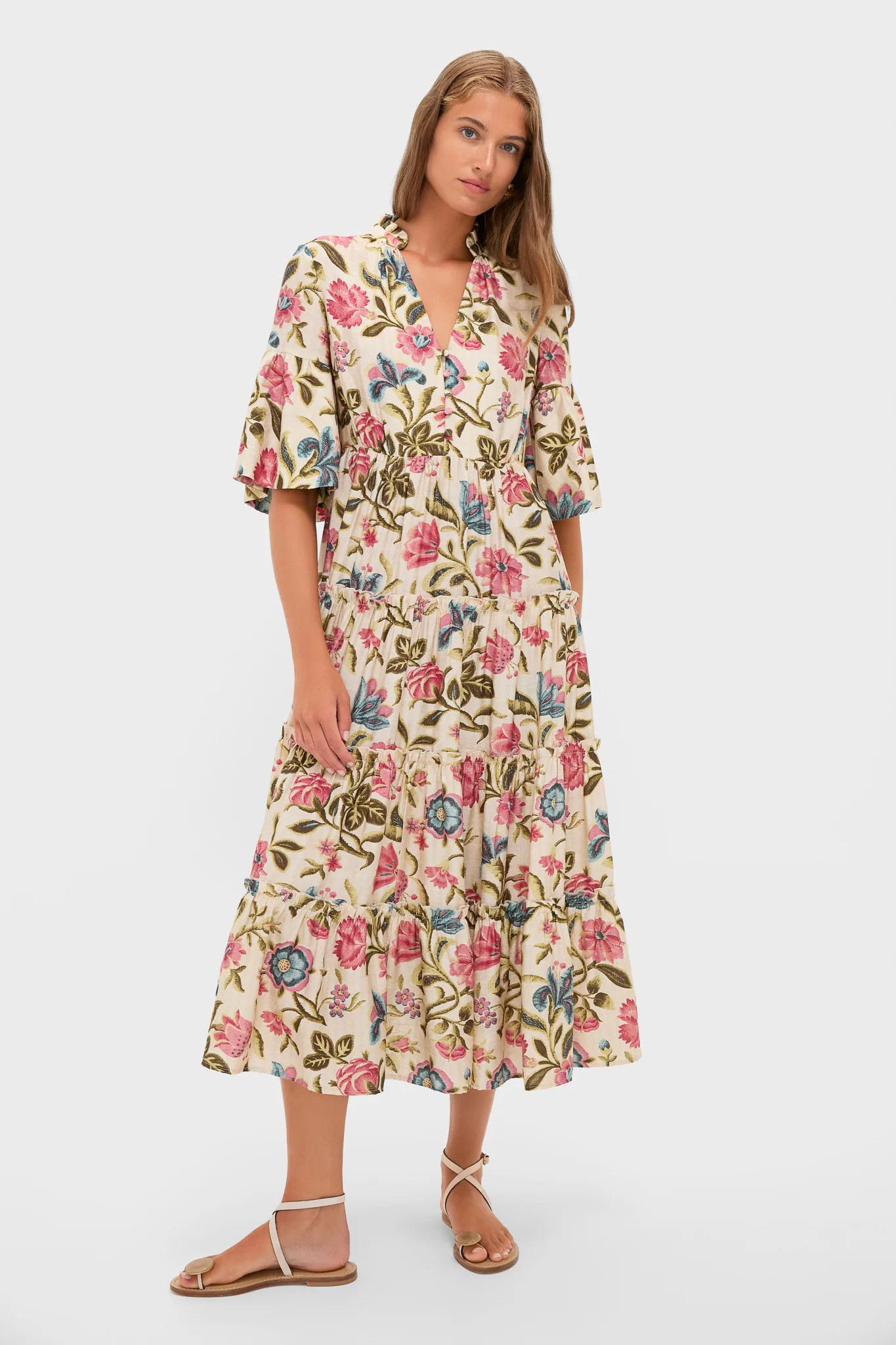 Dianthus Floral Jenna Dress | Tuckernuck (US)