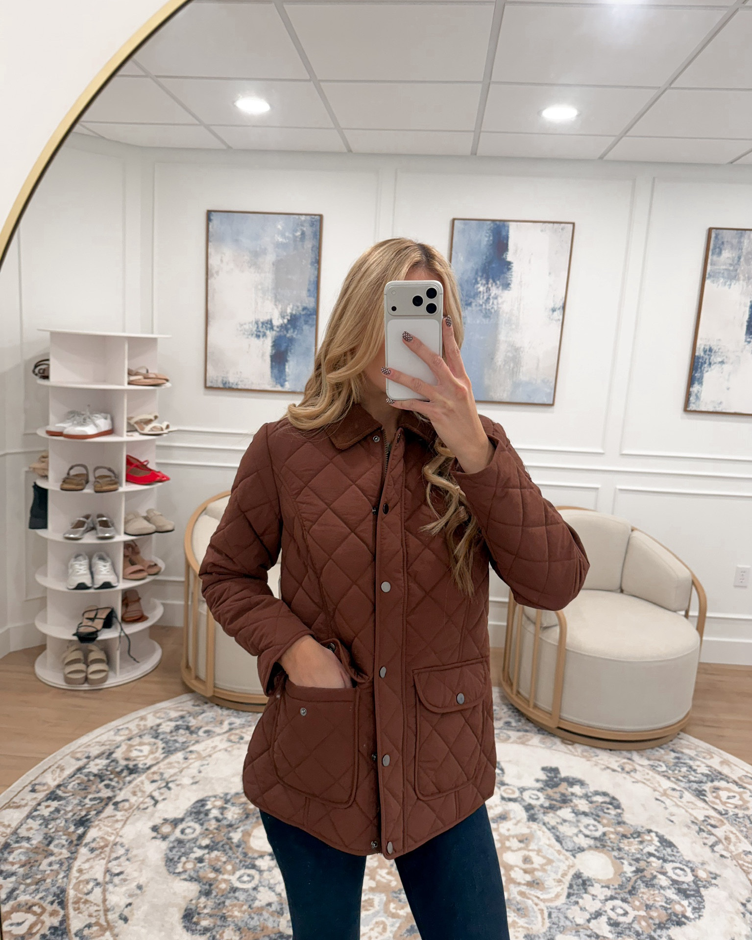Fall layering made easy with this quilted jacket from Walmart — the perfect mix of cozy and classic! It’s lightweight but warm, ideal for everyday wear or travel. I love the rich brown color paired with dark denim and neutral boots for that timeless fall look 🍂

#LTKSeasonal #LTKFindsUnder50 #LTKStyleTip