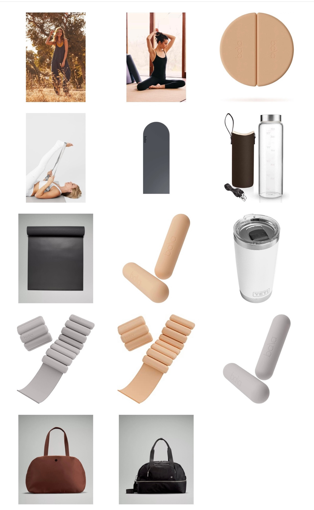 Gift Guide for the Yoga girl or fitness wellness girl. Great options for valentines day or any gift for her on birthday or anything. If she is fitness obsessed, she won’t take this as a lose weight gesture, I think most girls want this stuff. 

#fitnessgiftguide #wellnessgiftguide #fitgirlgiftguide #valentinesdaygift guide

#LTKGiftGuide