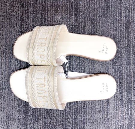 New sandals at Target, $24.99. They fit tts. 




Steve Madden dupes, CD dupes, Dior dupes, new Target sandals, summer sandals, St. Tropez sandals, 

#LTKSeasonal #LTKfindsunder50 #LTKshoecrush