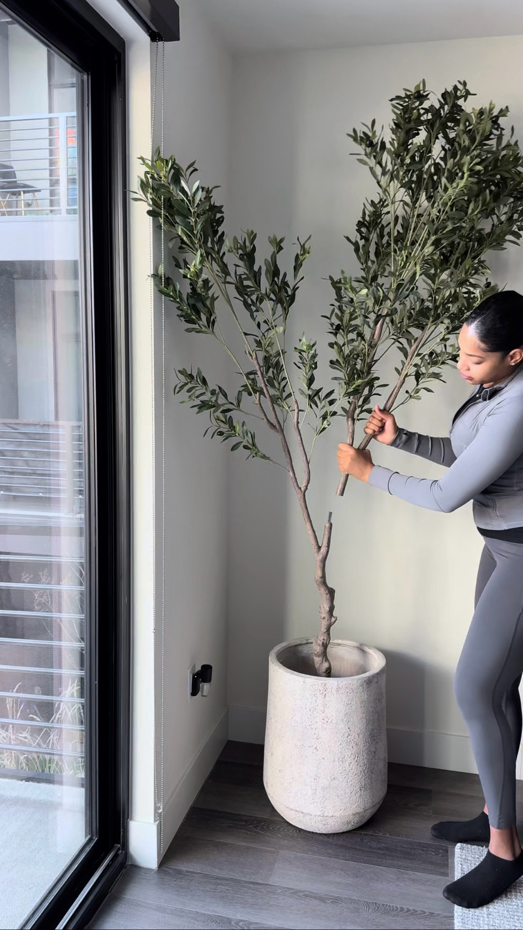 Love this realistic olive tree 🫒🫶🏽 It paired beautifully with the pot and moss. 

#LTKHome