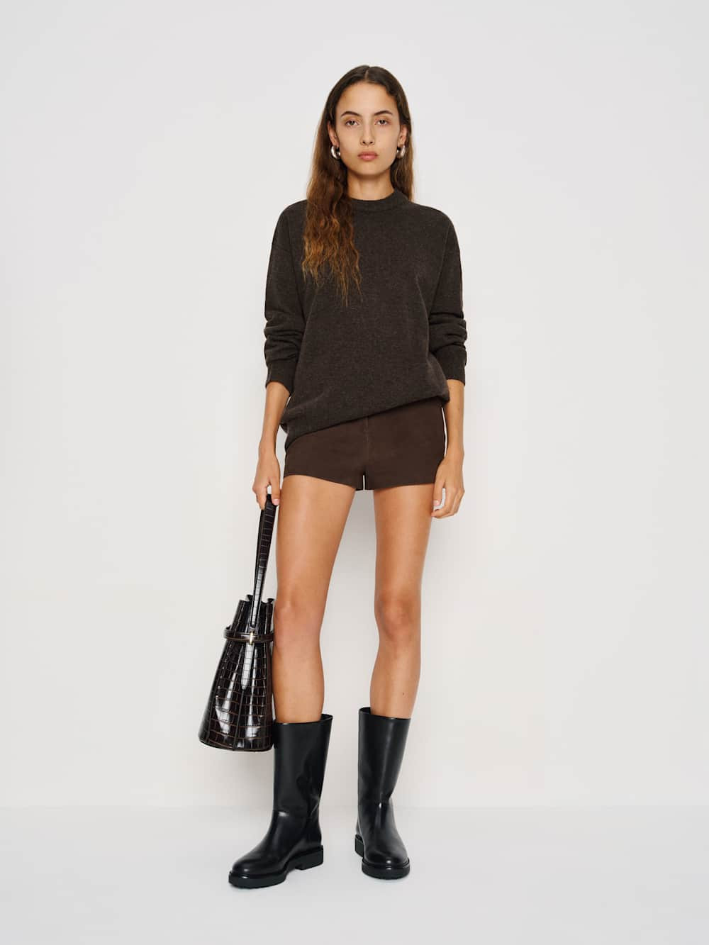 Fabian Crew Sweater | Reformation (Global)