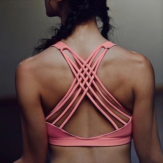Caged Back Sports Bra | YesStyle Global