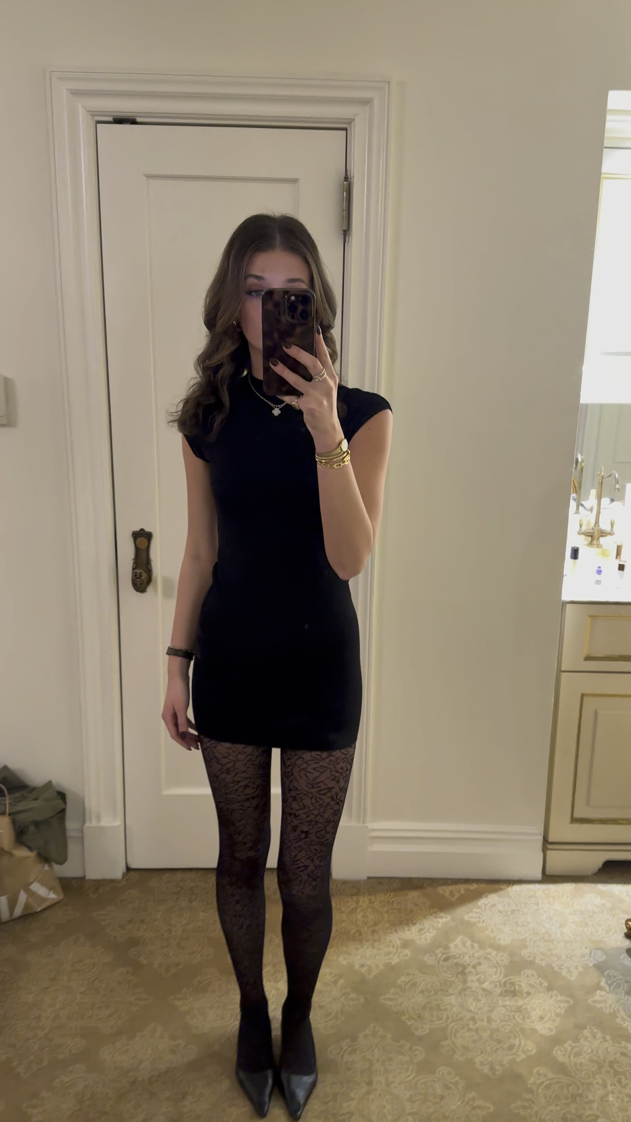 Black short sleeve mini dress. Winter fashion. New York outfit. Vacation outfit. Fashion inspo. Vacation outfits. Cherry coded. Moto Boho. Minimalist outfits. Capsule wardrobe. Street style. Retro looks. Effortless elegance. Chunky boots. Statement coats. Cozy sweaters. Holiday party outfit. Monochromatic looks. Natural glam.

#LTKStyleTip #LTKTravel