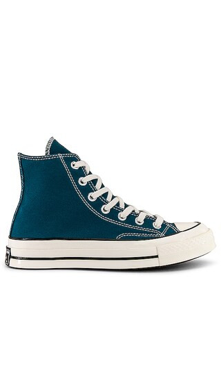 Chuck 70 Sneaker in Teal Universe, Egret, & Black | Revolve Clothing (Global)