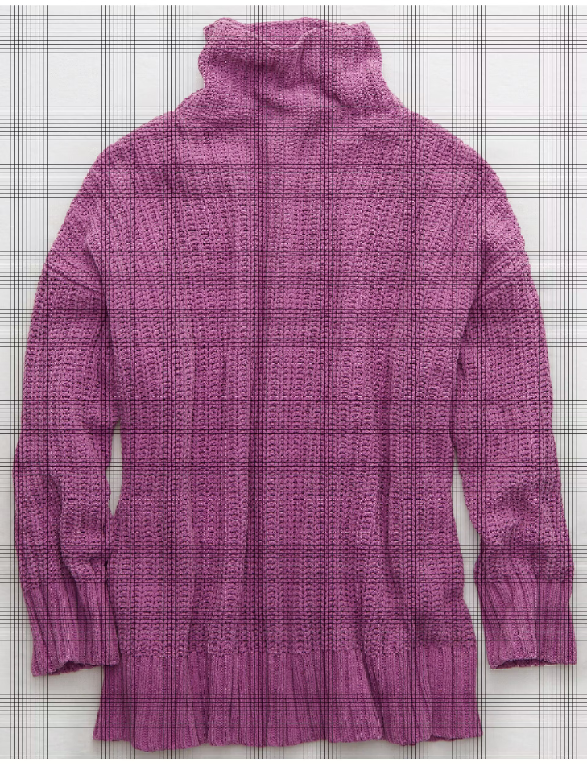 Aerie Oversized Chenille Turtleneck, Unicorn | American Eagle Outfitters (US & CA)