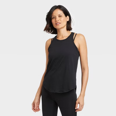 Women's Racerback Essential Tank Top - All in Motion™ | Target