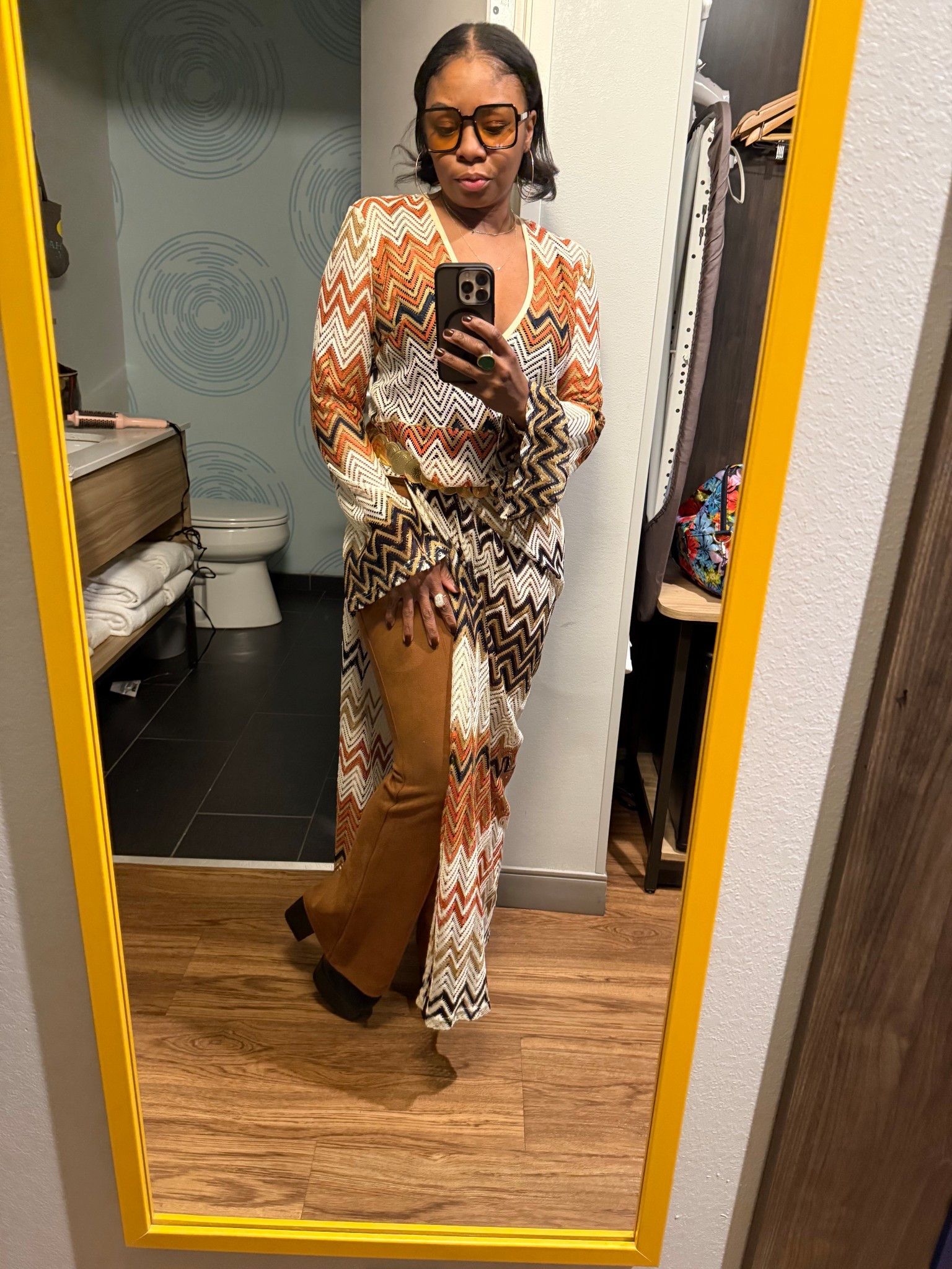 70s inspired outfit for our family Thanksgiving dinner 

#LTKHoliday #LTKootd #LTKOver40