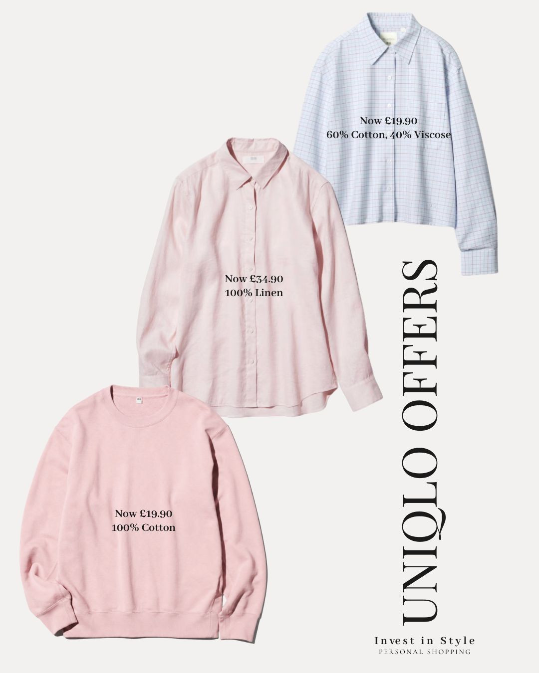 My top selects from the Uniqlo Arigato Festival! 

Powder Blue Checked Shirt, Pink Linen Shirt, Pink Sweatshirt, Pastel Wardrobe Staples, Soft Pink Knit, Lightweight Summer Layers, Relaxed Cotton Shirt, Casual Everyday Basics, Capsule Wardrobe Picks, Summer Style, Summer Staples

#LTKsummer #LTKspring #LTKuk
