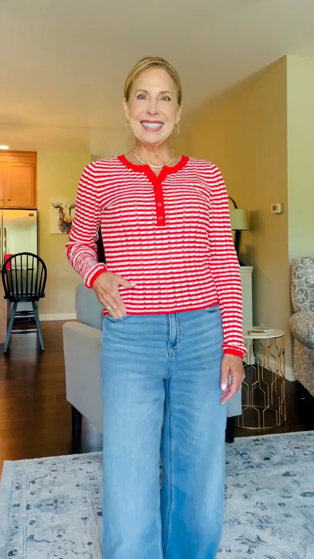 This is a great lightweight denim! And you can always catch their denim on sale at American Eagle!
