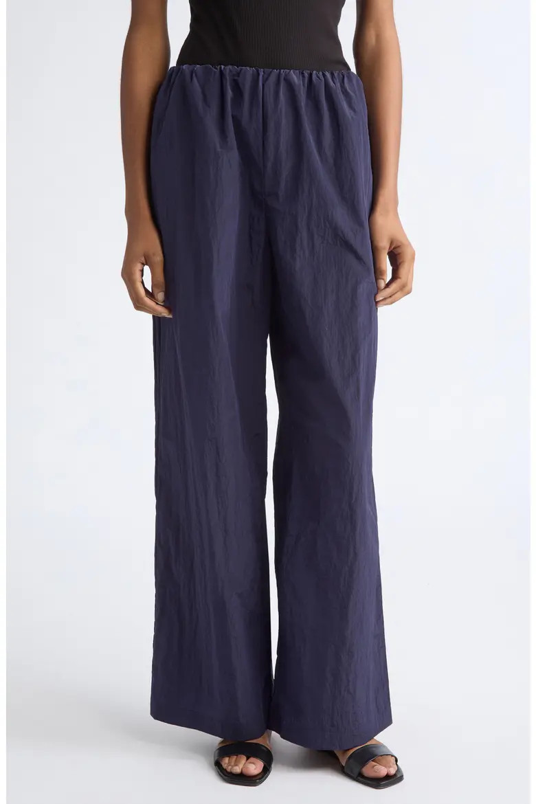 STAUD Flo Crinkled Nylon Pants (Women) | Nordstrom | Nordstrom
