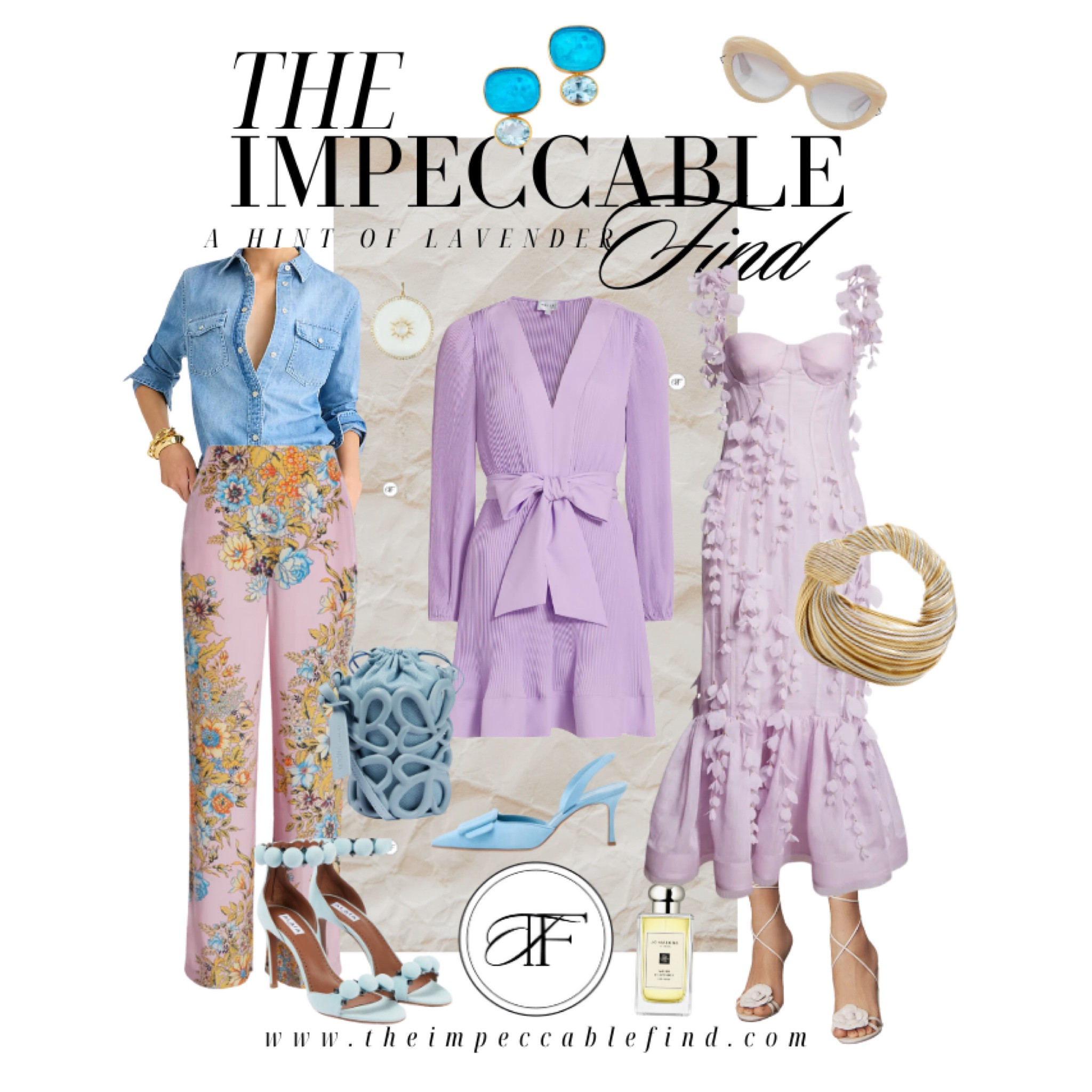 A hint of lavender! 

#LTKSeasonal #LTKshoecrush #LTKparties