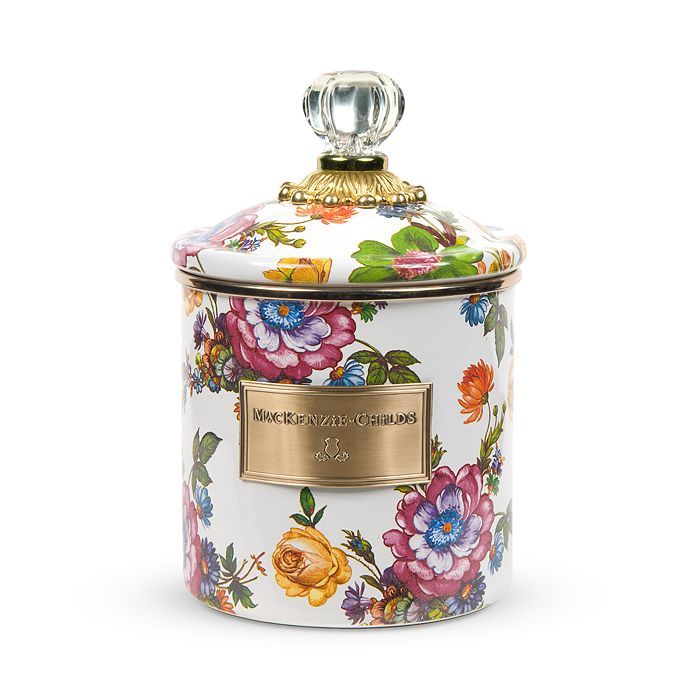 Flower Market Small Canister, White | Bloomingdale's (US)