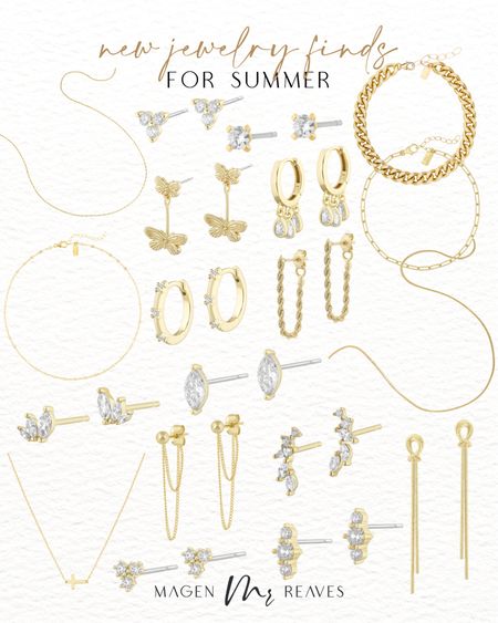 New jewelry finds for summer - summer finds - jewelry for summer - gold jewelry 

#LTKstyletip #LTKunder100 #LTKFind