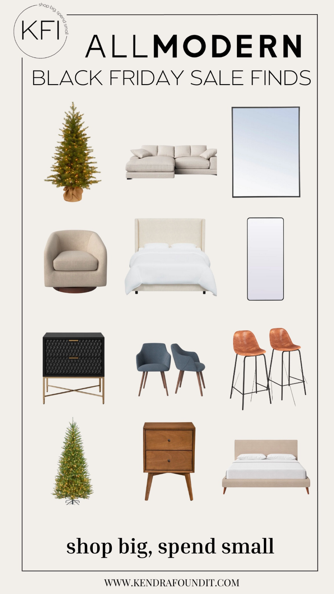 And it’s live! The @allmodern Black Friday/Cyber Monday sale has officially started, which means discounts of up to 70% off - with an additional 25% off code for eligible items as well. 🎉

Can we talk about this neutral swivel chair? And the wood and iron bookcase with solid five-star reviews?! LOVE! The sale is on now and runs from November 24-27, 2023, so go find those deals.
#allmodernpartner #allmodern #modernmadesimple #modernbedroom #bedroom #livingroom #transitional #moderntraditional #decorinspo Affordable home decor.  Affordable furniture. Decorating on a budget. Bedroom refresh. Mid-century modern furniture.  Mid-century modern home. Minimalist style. Holiday decorations. Christmas tree. MCM home decor. MCM furniture. Modern bedroom. Modern living room.


#LTKCyberWeek #LTKhome #LTKsalealert