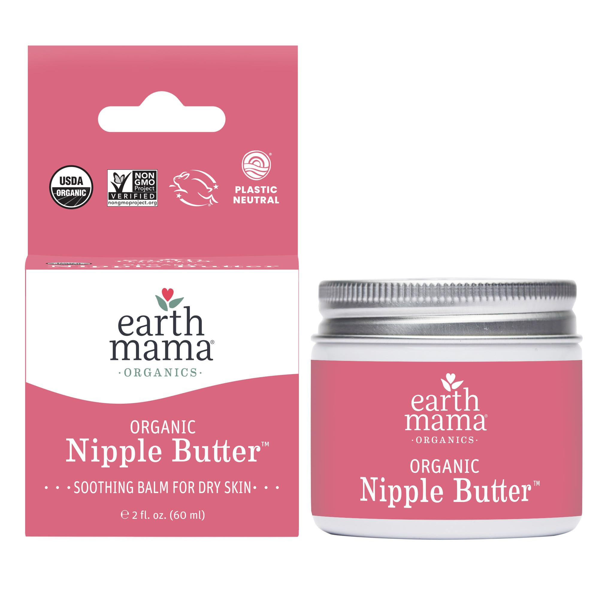 Earth Mama Organic Nipple Butter™ | Nipple Cream Safe for Breastfeeding | Postpartum Essentials... | Amazon (US)