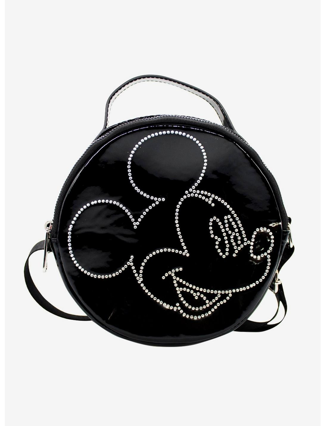 Disney Mickey Mouse Rhinestone Outline Crossbody Bag | BoxLunch