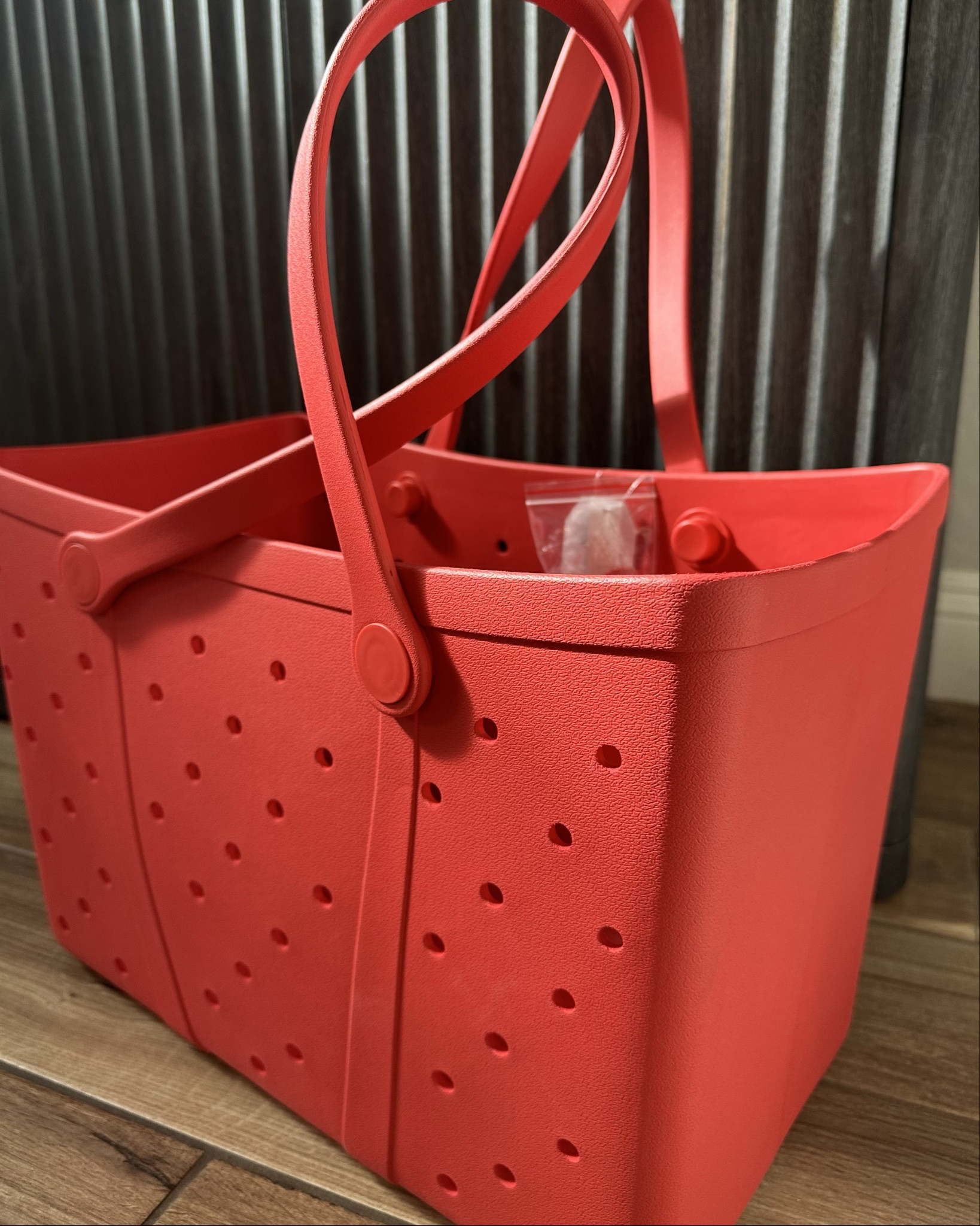 Time and Tru Women's Waterproof EVA Beach Tote Bag, just under $20. This item is also available in various colors and a smaller size for $15. This bag is perfect for poolside or beach outings. It’s spacious and adorable. Love the red one for 4th of July. 



Walmart beach bag,

#LTKActive #LTKSeasonal #LTKTravel