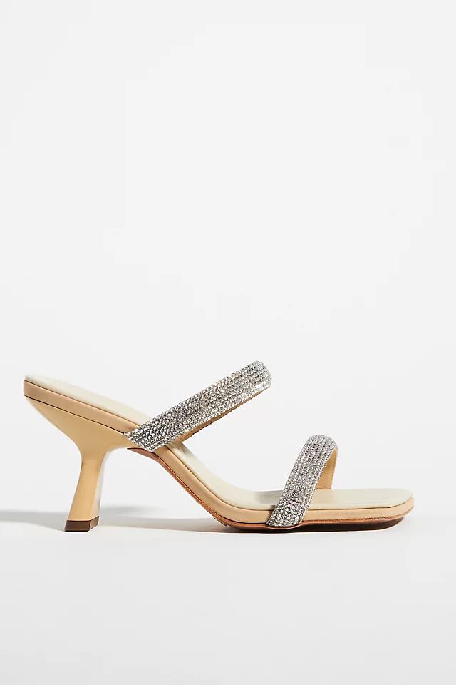 Vicenza Sparkly Mules | Anthropologie (US)