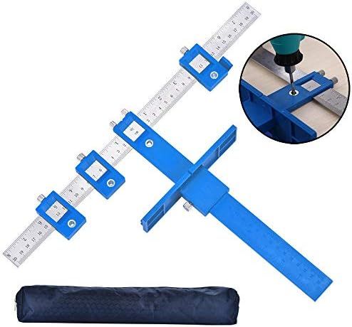Cabinet Hardware Jig, ESFORT Adjustable Punch Locator Drill Guide Sleeve, Woodworking Drilling Do... | Amazon (US)