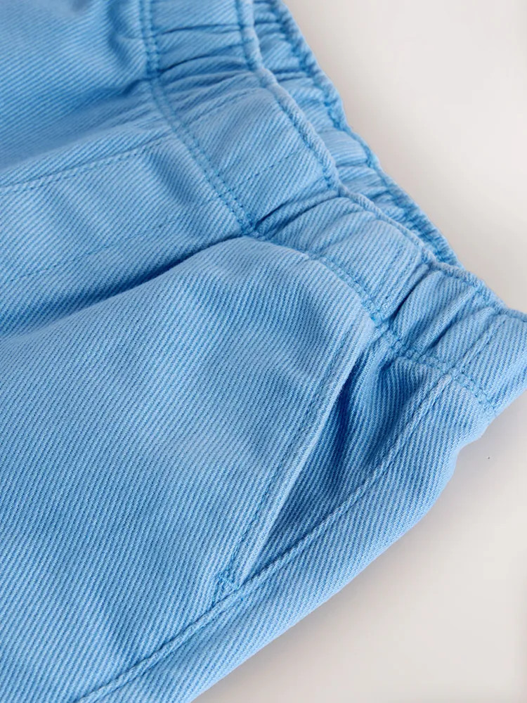 Blue Pull On Wide Trousers (3mths-7yrs) | Next US