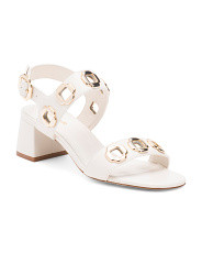 Made In Brazil Leather Milan Heeled Sandals | Marshalls