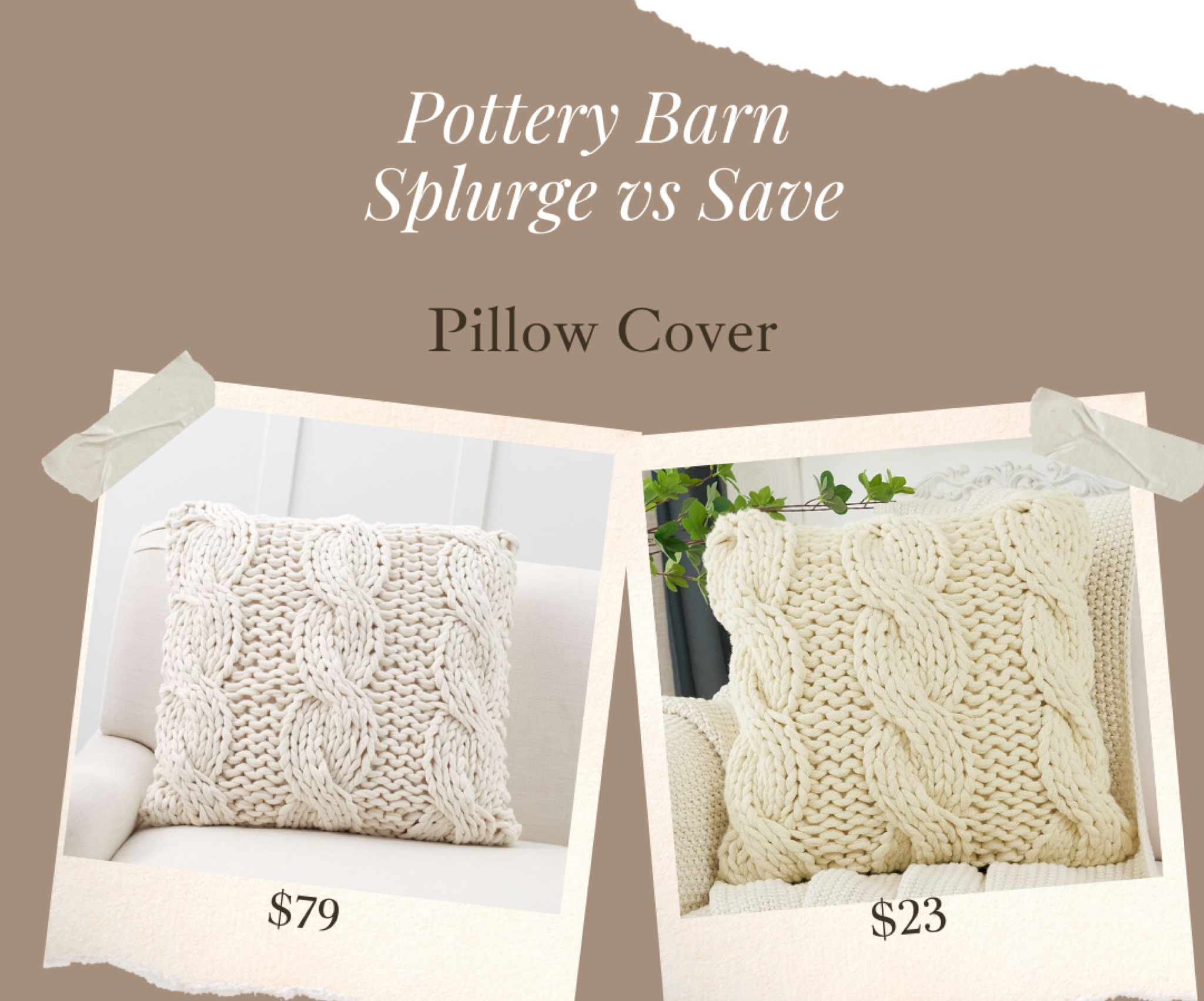 Another near identical pottery barn inspired pillow cover! This one is so cozy and so perfect for winter ❤️ including a great pillow insert! 

#LTKsalealert #LTKstyletip #LTKhome