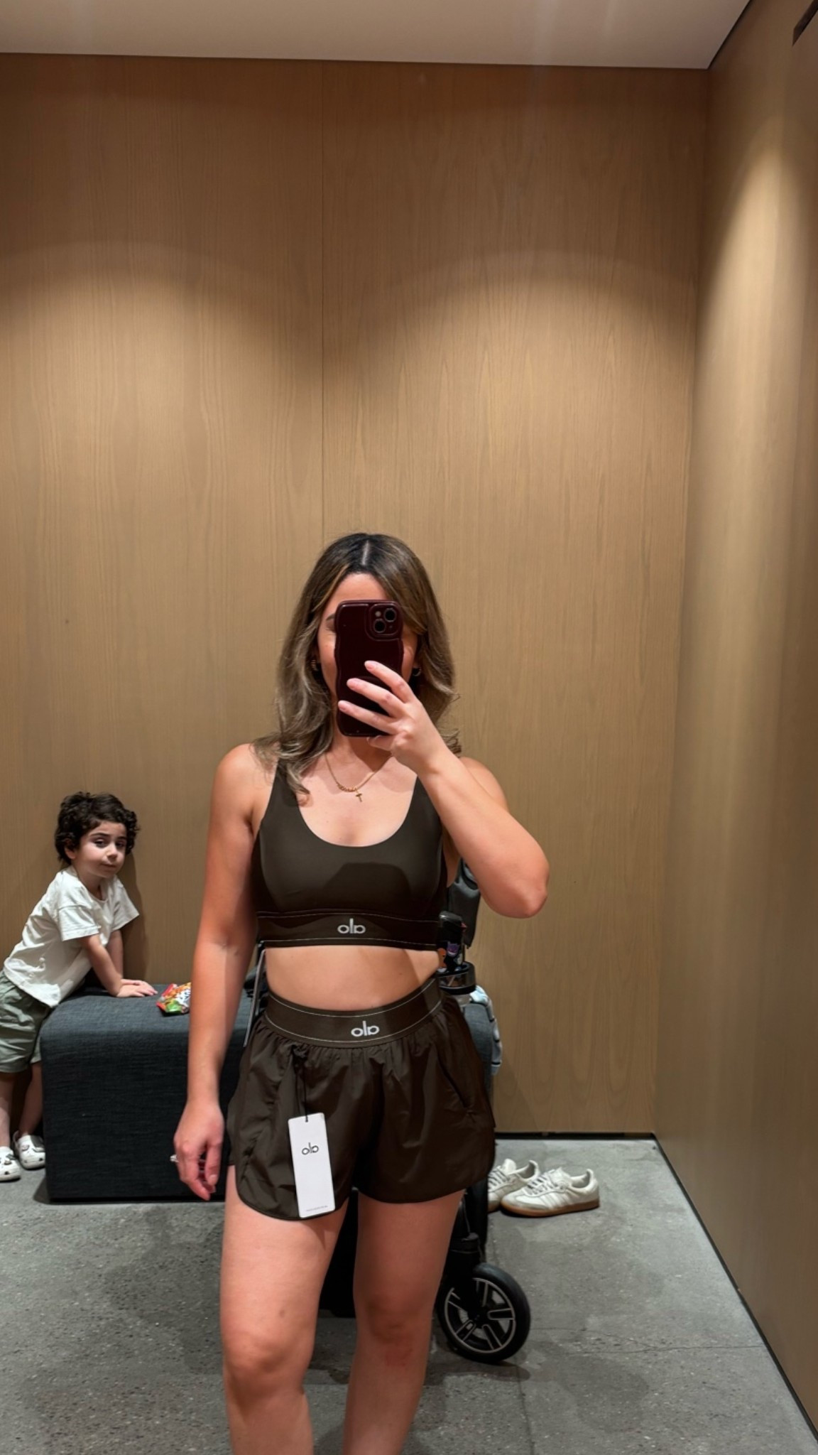 S top & XS shorts 

#alomatchingsets #alosets #aloyoga #aloversary #momstyle #workoutstyle #everydaystyle #activewear #brownsets #alotryon #tryon #athleisure #alosale

#LTKActive #LTKmomlife #LTKSaleAlert