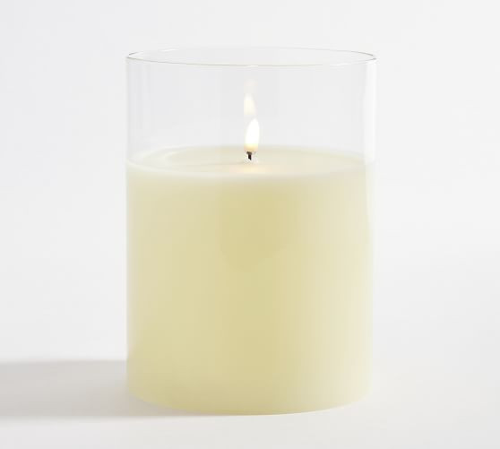 Radiance Flickering Flameless Candle | Pottery Barn (US)