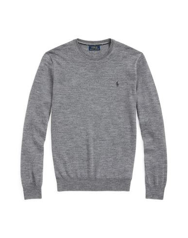 Polo Ralph Lauren Man Sweater Grey Size XL Merino Wool | YOOX (US)