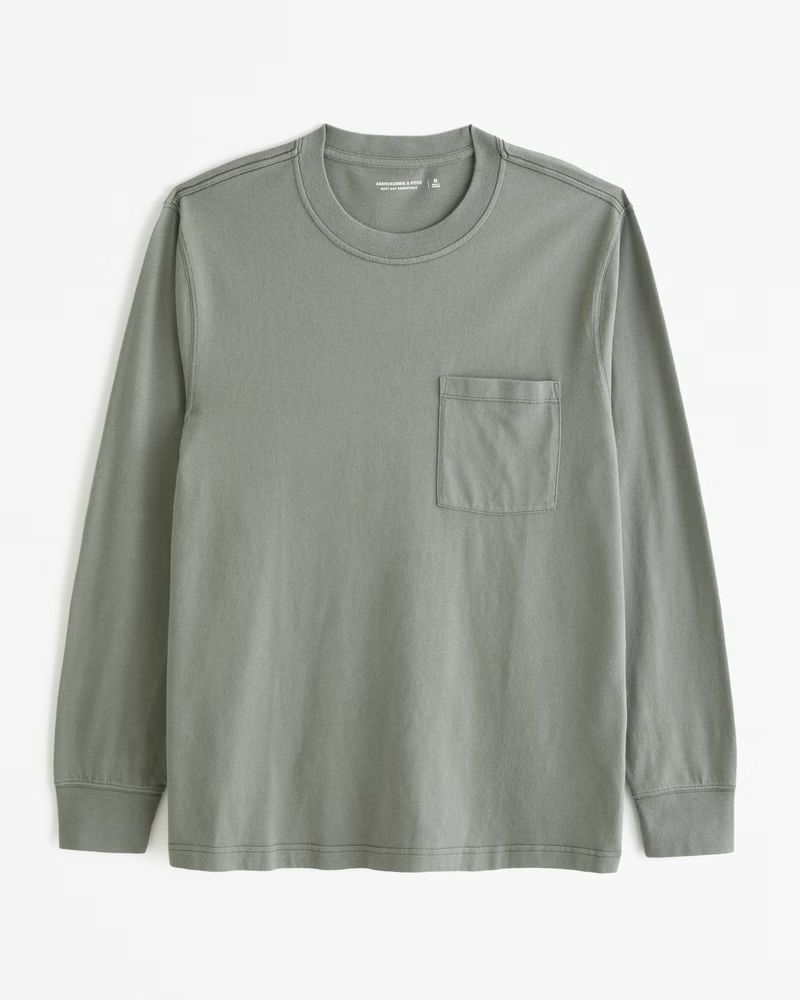 Essential Long-Sleeve Tee | Abercrombie & Fitch (US)