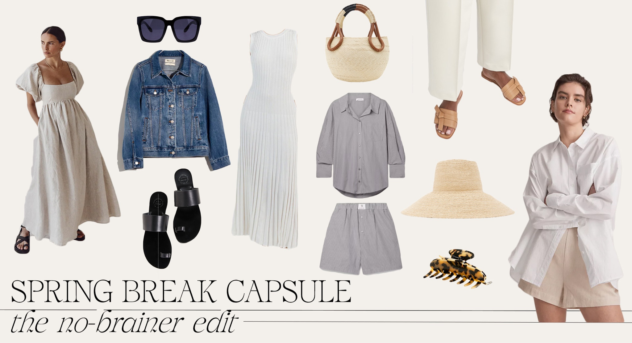 Spring Essentials edit - the “no brainer” wardrobe. These essentials will be your workhorses all season long #springfashion #springstyle #springbreak

#LTKstyletip #LTKSeasonal #LTKunder100